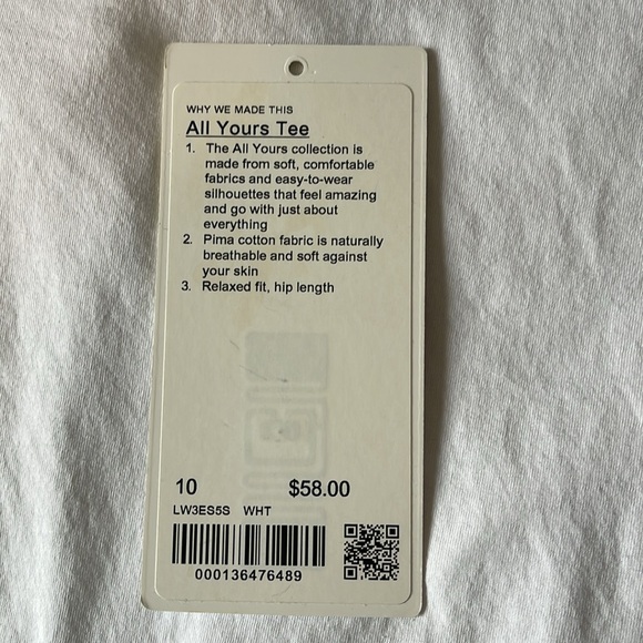 LULULEMON: All Yours Tee - Picture 6 of 6
